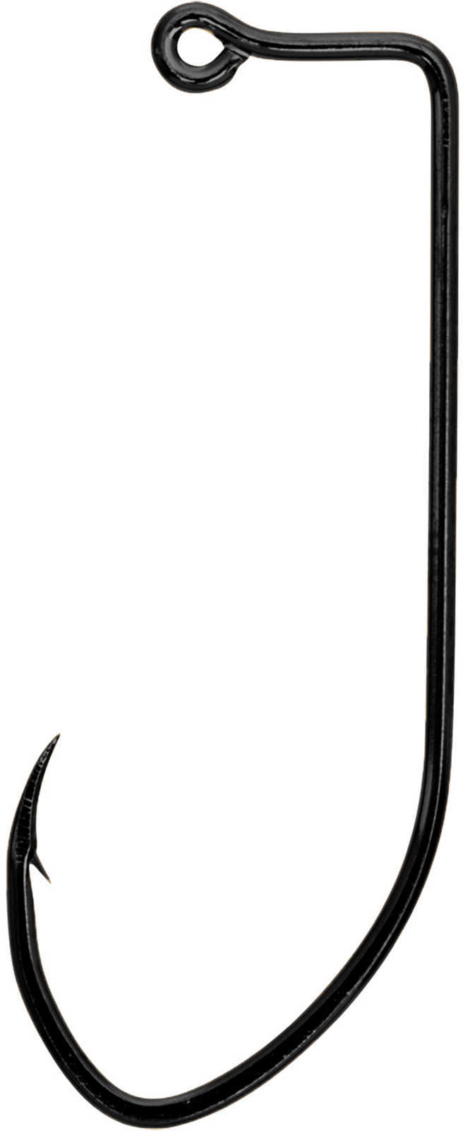 Eagle Claw Pro-V 90° Non Offset Jig Hook Size 4 Platinum Black Package 100