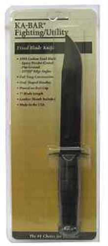 Ka-Bar Black 7" Fixed Straight Clam 4-1211CP-0