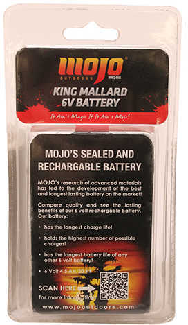 King Mallard Battery, 6 Volt Md: HW2466