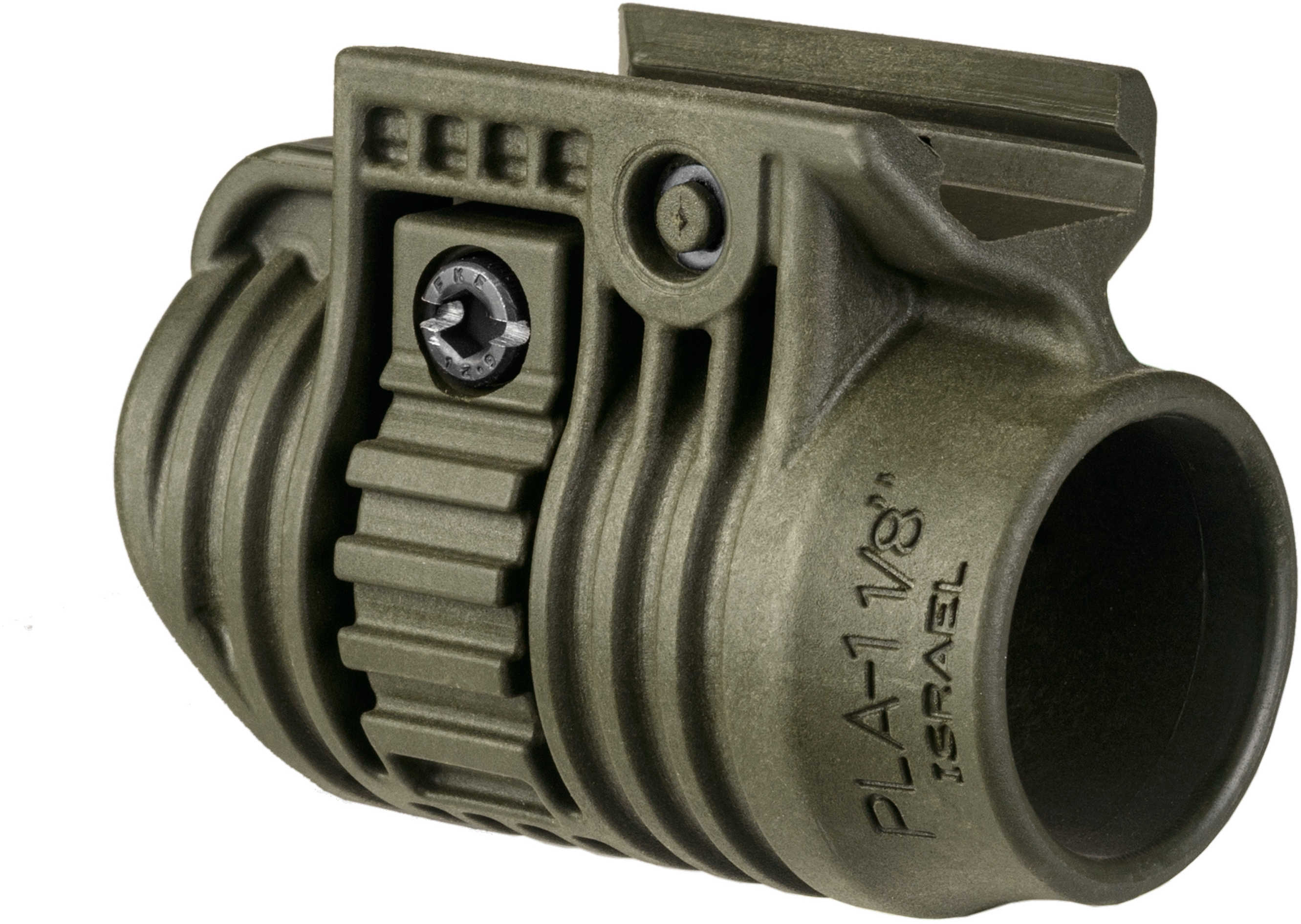 FAB Defense 1-1/8" Tactical Light/Laser Adapter OD Green