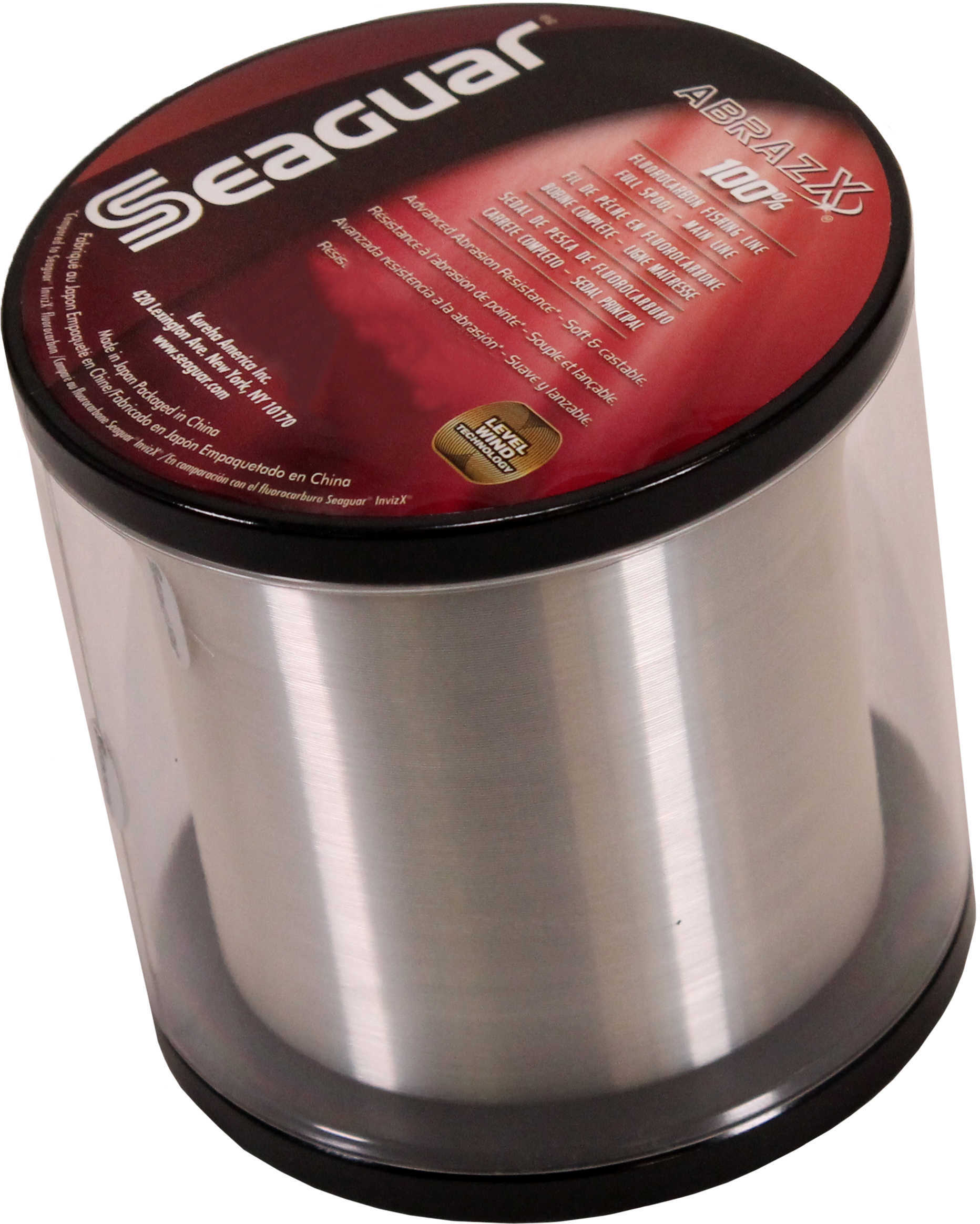 Seaguar / Kureha America Abraz X Fluorcarbon Clear 1000yds 6lb Md#: 06AX-1000