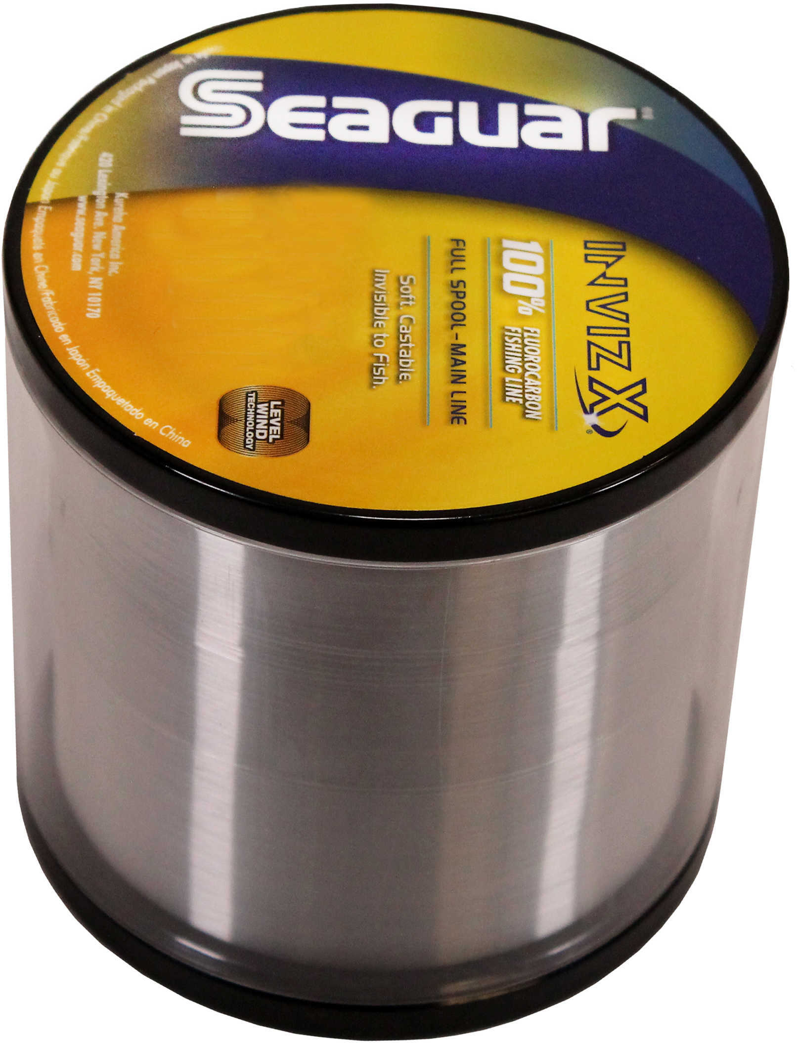 Seaguar / Kureha America Inviz X Fluorcarbon Clear 1000yds 6lb Md#: 06VZ-1000