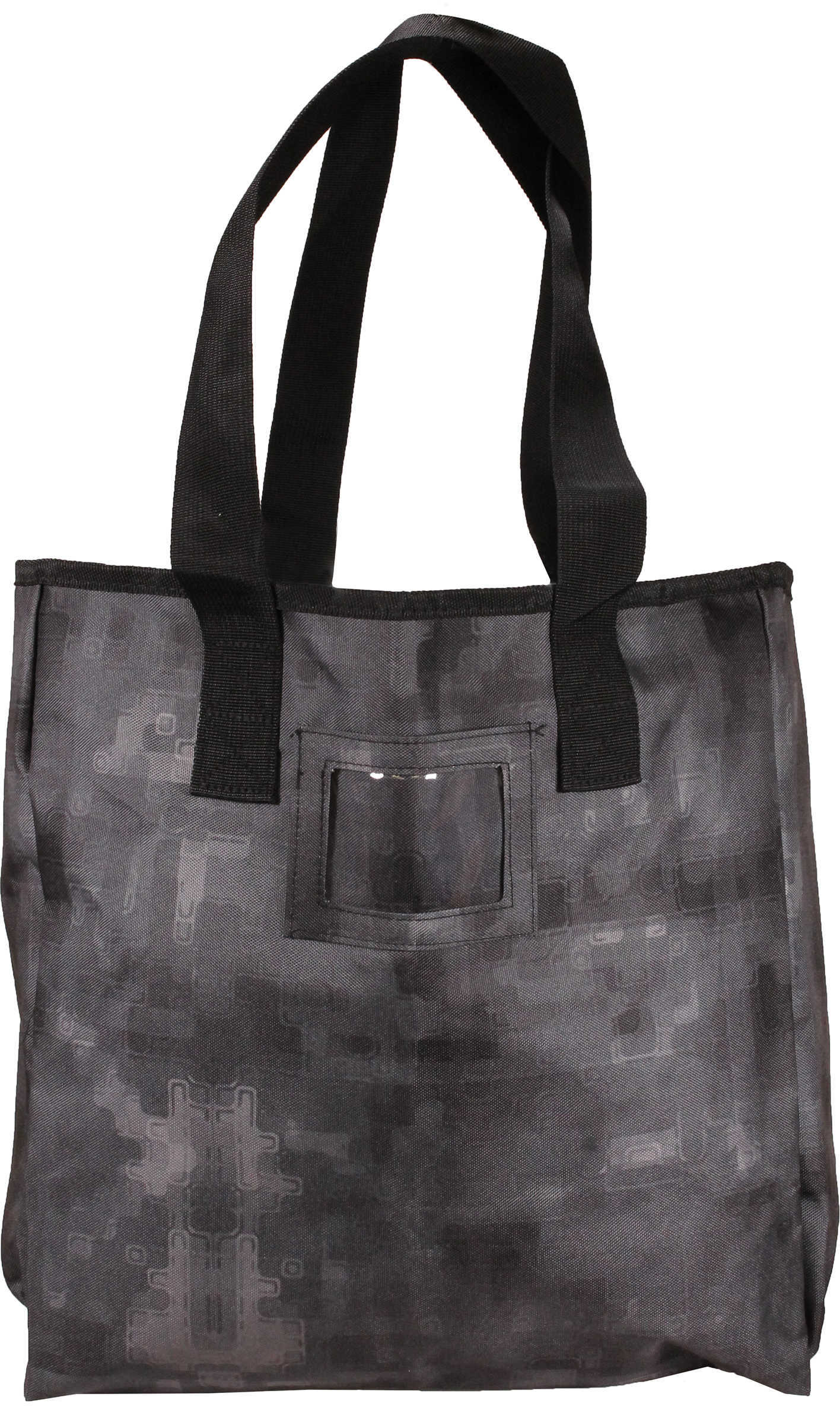 VISM Groccery Shopping Bag Black Camouflage