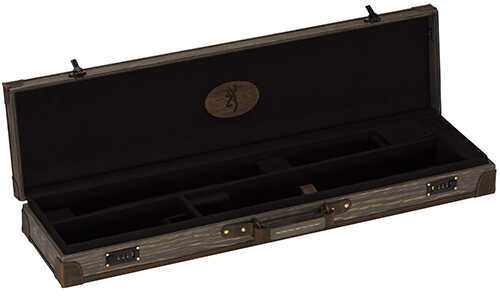 Browning Luggage Case O/U & BT'S To 32" Dark MADERA Wood Grain