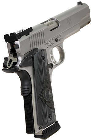 Ruger SR1911 Single Action 45 ACP 5" Barrel 8+1 Rounds Stainless Steel Grip /Frame Semi Automatic Pistol 6736