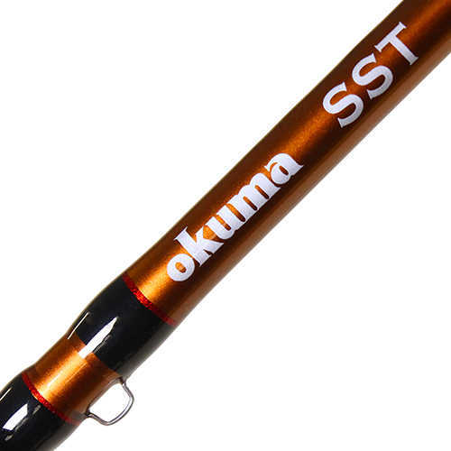 SST Carbon Grip Spinning Rod 76" Length 2 Piece 8-17 lb Line Rate 3/8-1 oz Lure Medium Pow