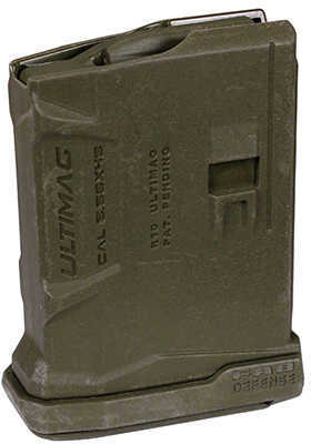 Pentagon Magazine Coupler Five 10 Rounds Ultimag Magazines with Ultimags Olive Drab Green