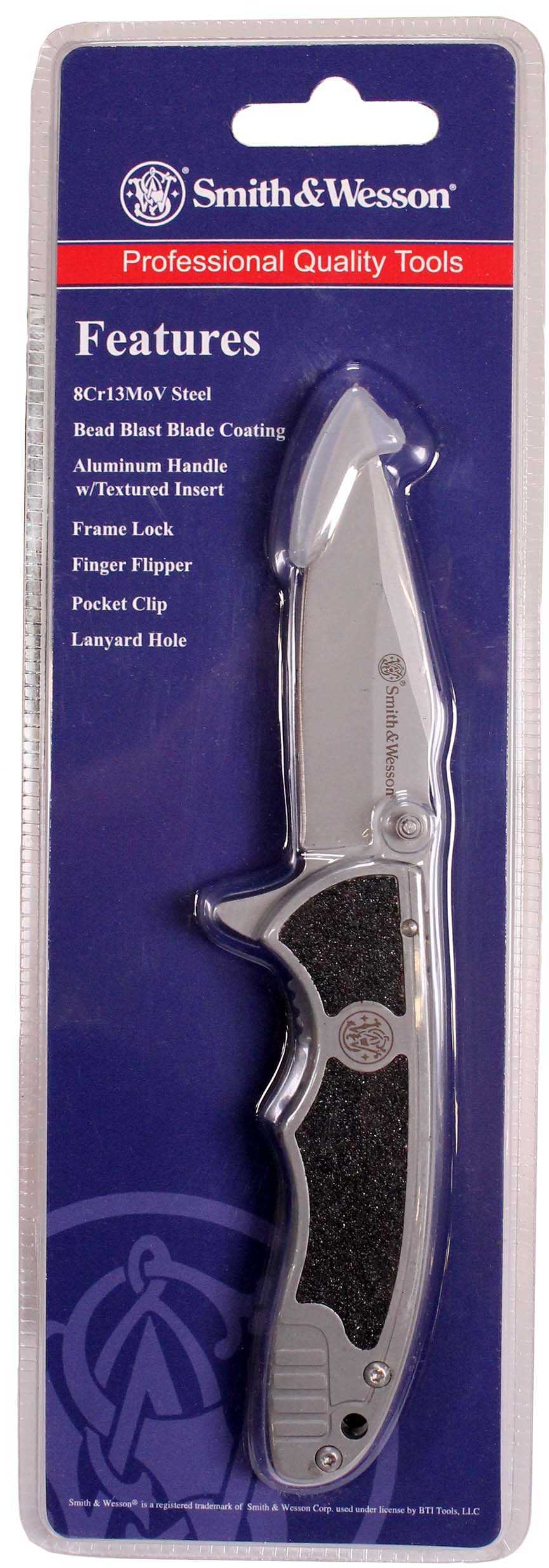 S&W Knife Victory 2.75" Bead Blasted Blade Frame Lock-img-1