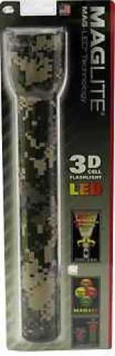 Maglite Mag-LED Blister Pack, 3 Cell LED/Camo ST3DMR6