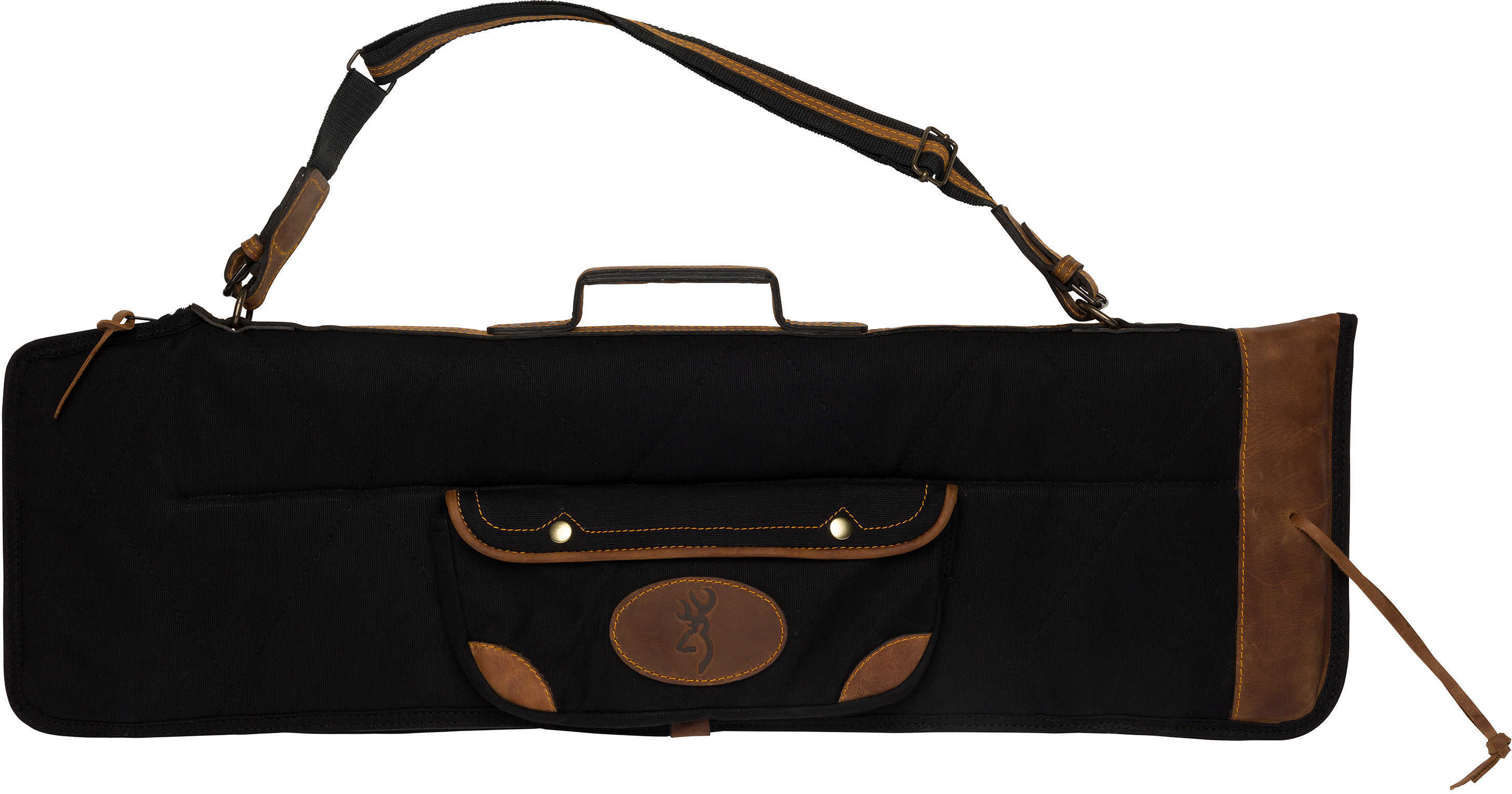 Lona Canvas/Leather Over/Under Takedown Case Black/Brown Md: 1413889912