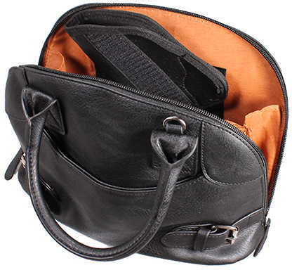 Small Dome Cross body Bag Black