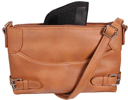 Small Dome Cross body Bag Brown
