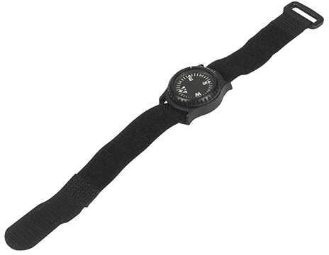 Proforce Equipment NDuR Wrist Compass with Adjustable Strap, Black