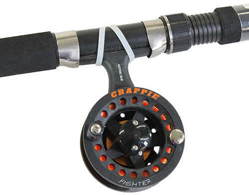 Crappie Fighter Fly Combo, 1.1 Gear Ratio, 8' 2pc Rod, 4-10 lb Line Rate Md: CRFJIG802MLA.NS4