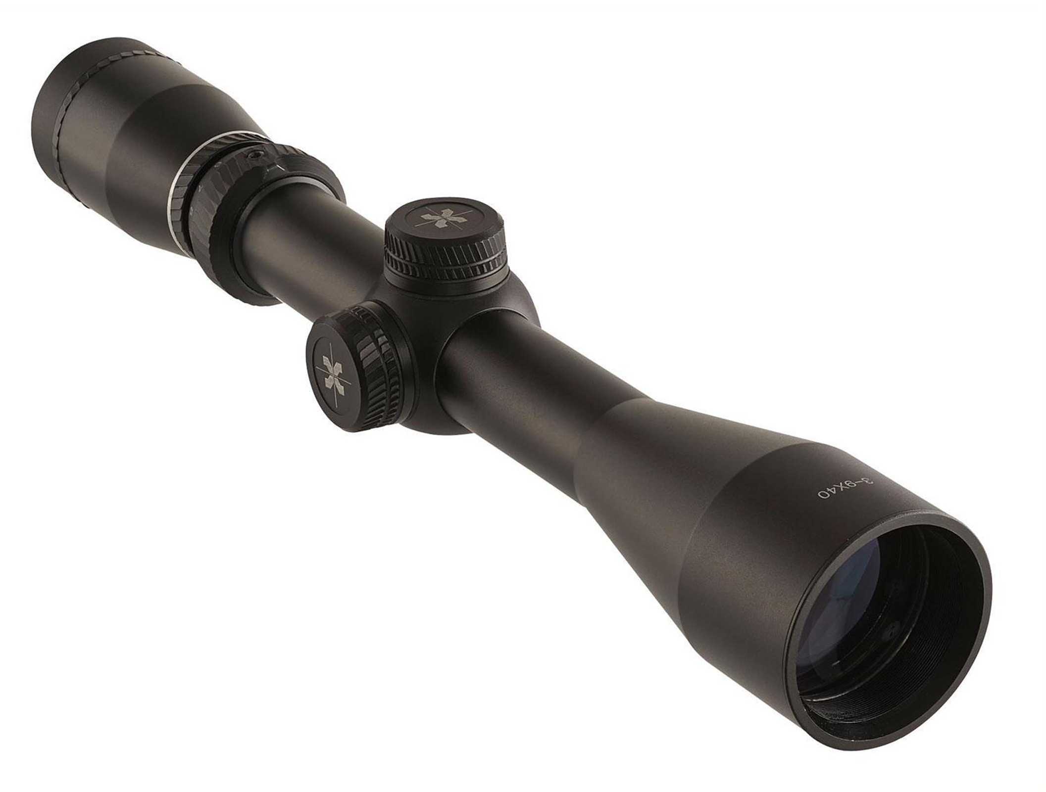 Hunting Series Riflescope 3-9x40mm, 1" Main Tube, Plex Reticle, Matte Black