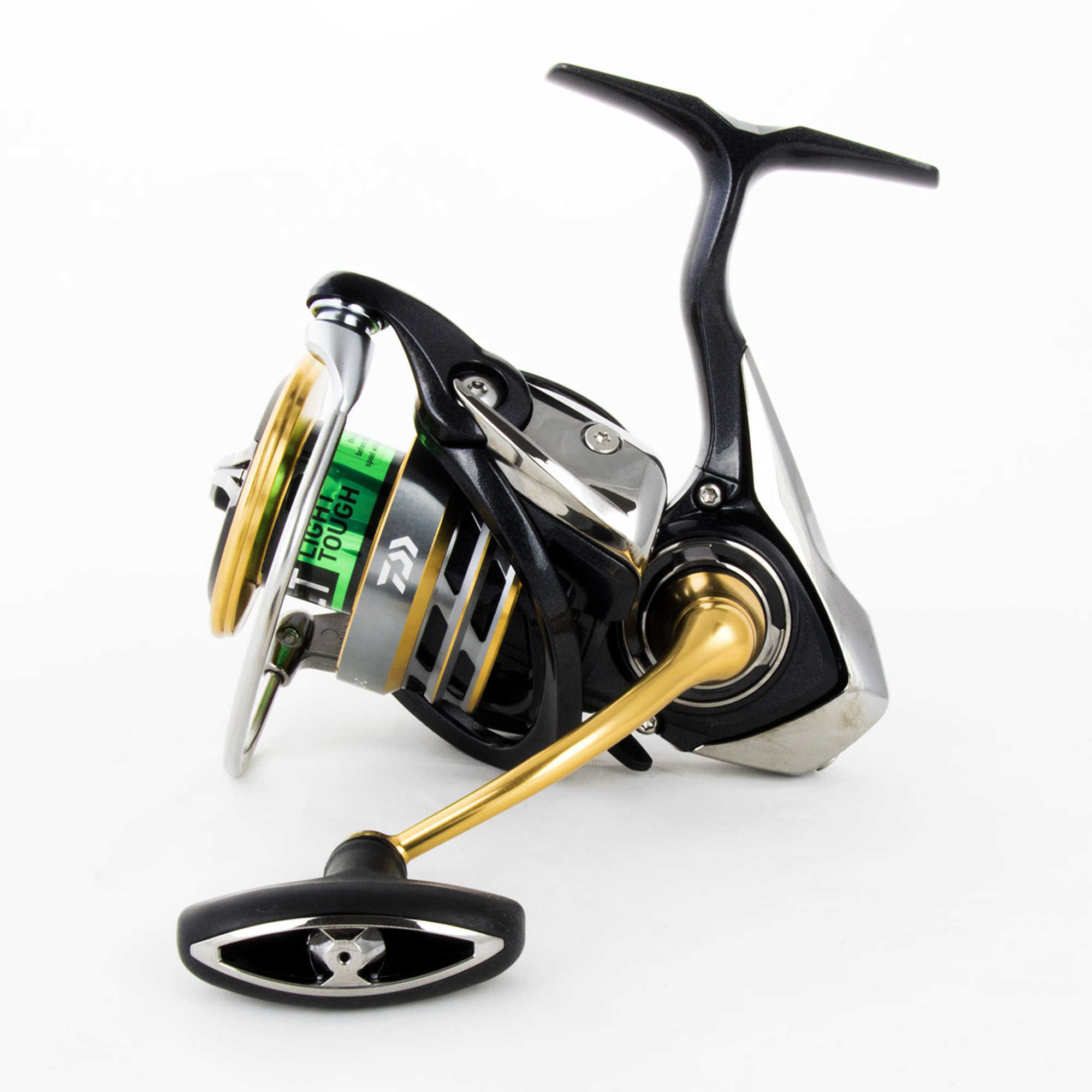 Exceler LT Spinning Reel 4000, 5.2:1 Gear Ratio, 32.50" Retrieve Rate, 26.50 lb Max Drag. Ambidextro