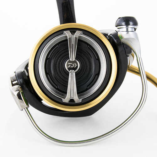 Exceler LT Spinning Reel 4000, 5.2:1 Gear Ratio, 32.50" Retrieve Rate, 26.50 lb Max Drag. Ambidextro