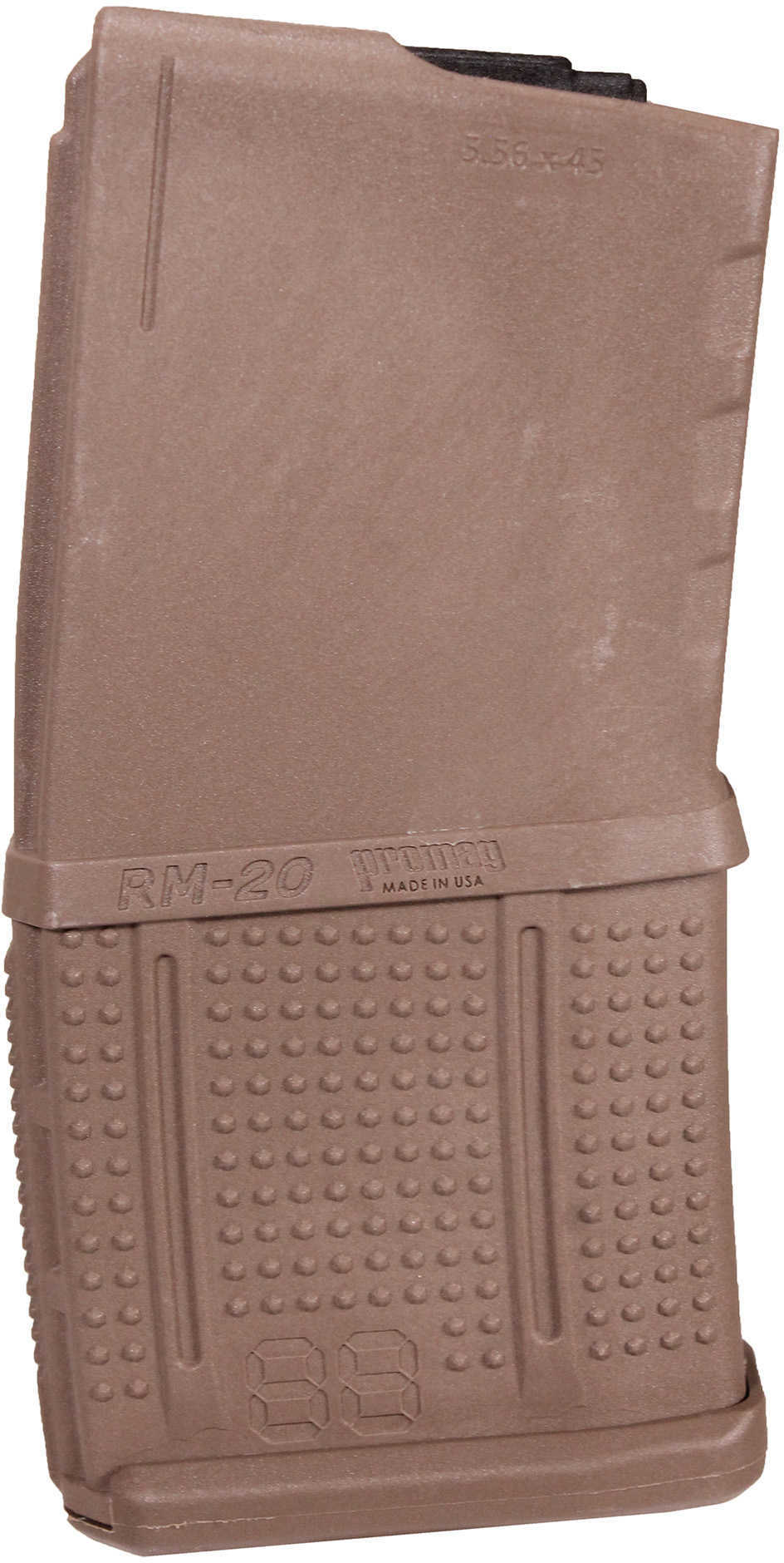 ProMag AR-15 5.56mm Roller Follower 20 Rounds, Flat Dark Earth Polymer