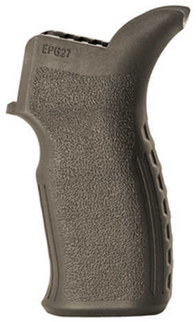 Engage AR15/M16 Pistol Grip Finger Grooves and Oversized Palm Swell, Scorched Dark Earth