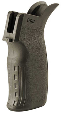 Engage AR15/M16 Pistol Grip Finger Grooves and Oversized Palm Swell, Scorched Dark Earth