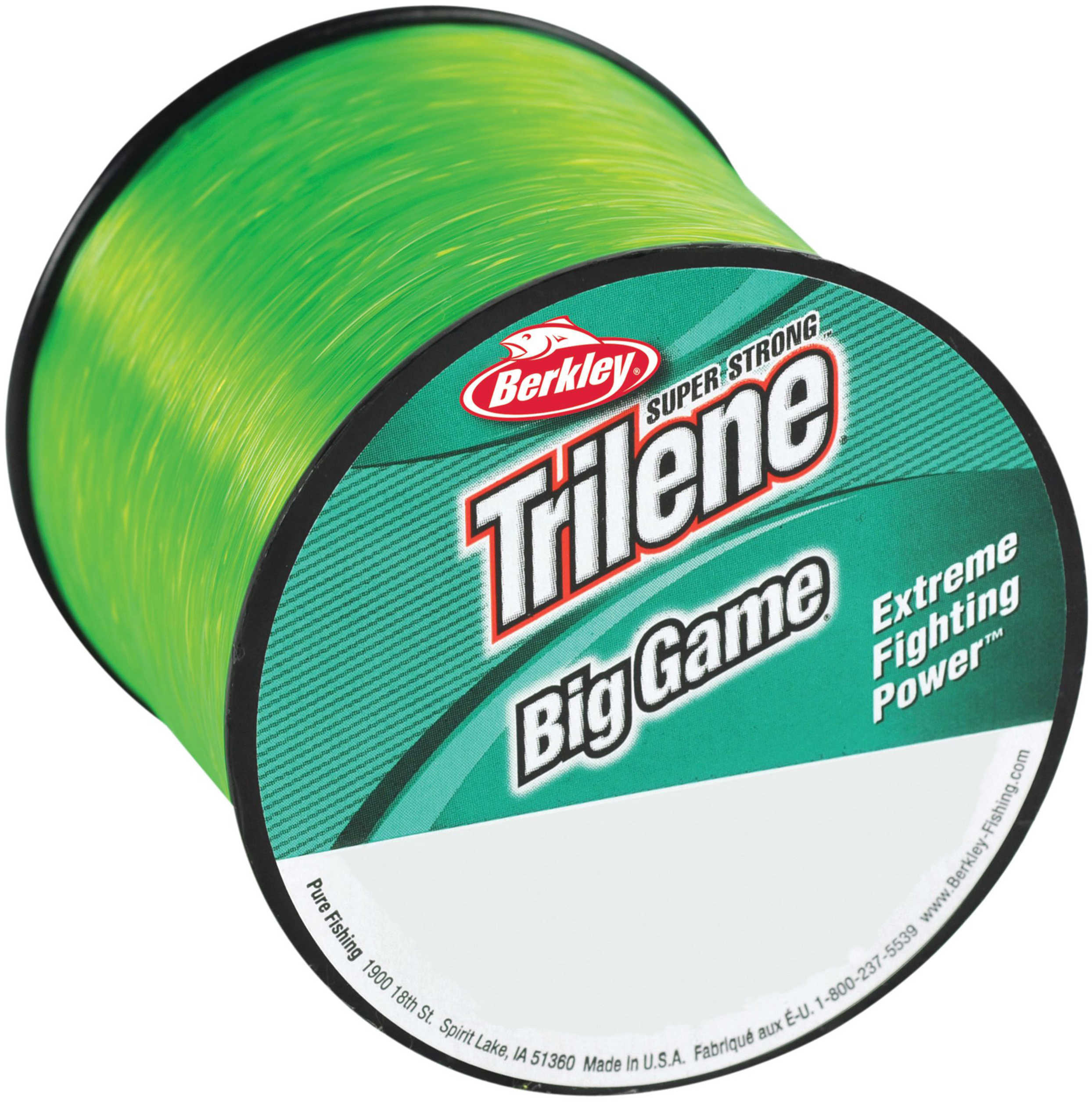 Berkley Trilene Big Game 1/4 lb Spool 20 650 Yards Solar Collector 1068363