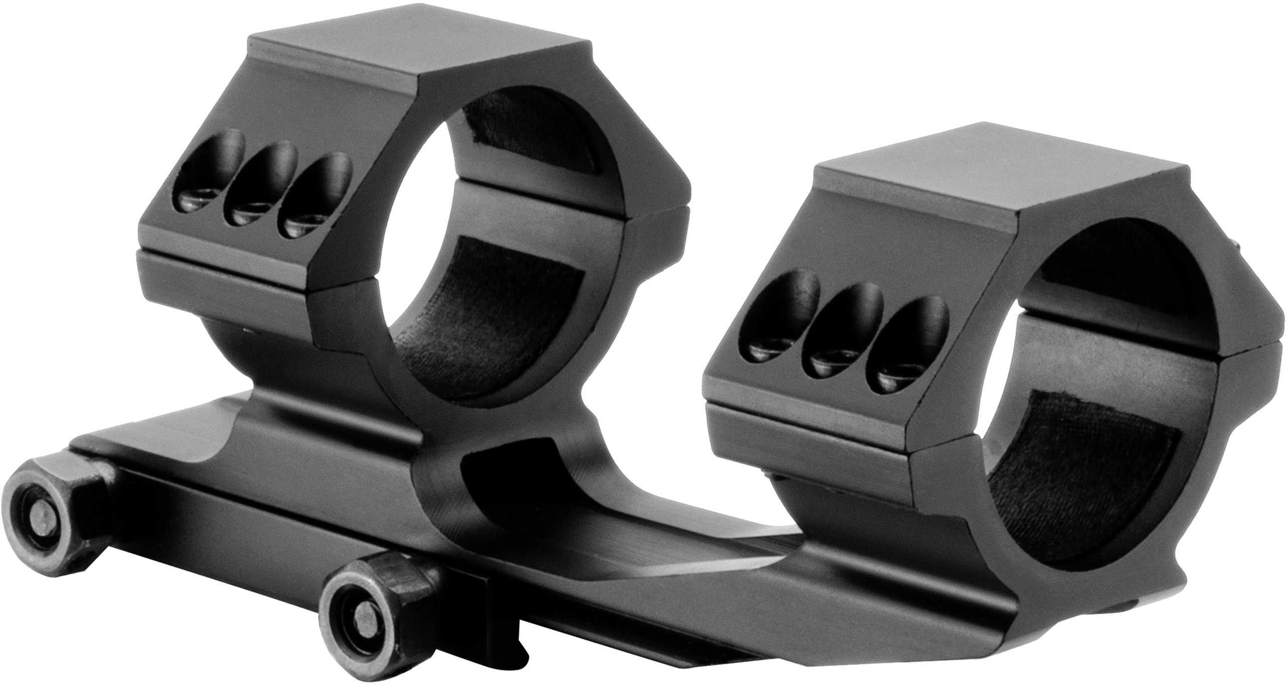 Barska Optics 30mm Dual Cantilever Rifle Scope, Black