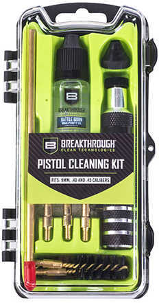 Vision Series Cleaning Kit .38/.40/.45 Calibers Md: BT-CCC-P