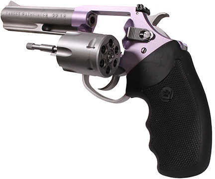 Revolver Charter Arms Pathfinder Lavender Lady 22 LR 4.2" Barrel Stainless Steel Finish Frame 6 Rou