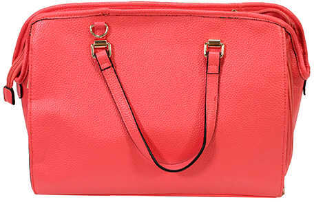 Bulldog Cases Concealed Carrie Purse Satchel Coral
