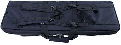 Bulldog Cases 37" Double Tactical Cs Large Access Pockets Black