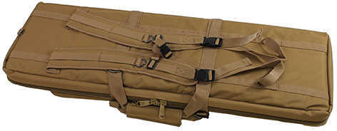 Bulldog Cases 37" Double Tactical Cs Large Accessory Pockets Tan-img-1