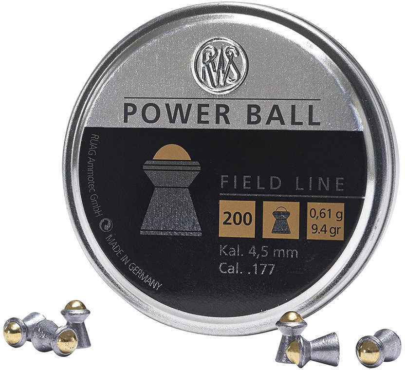 Power Ball .177 Caliber Pellets, 200-Piece Blister Pack Md: 2317414