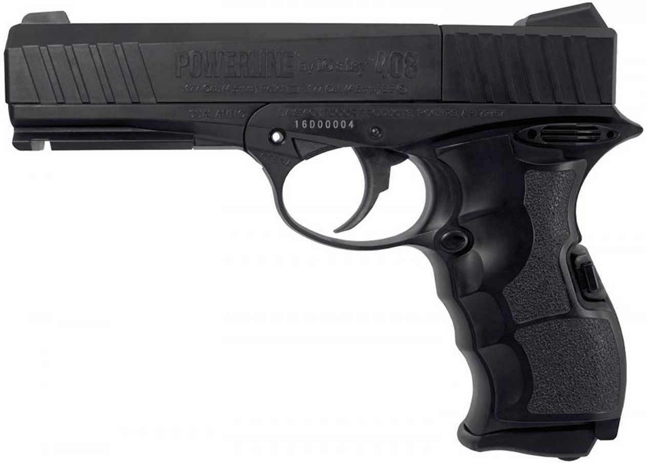 Daisy PowerLine 408 Pistol 8-Shot BB or Pellet C02 Semi-Automatic