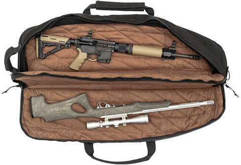 Double Rifle Bag Medium, Front Pocket and Handles, Black