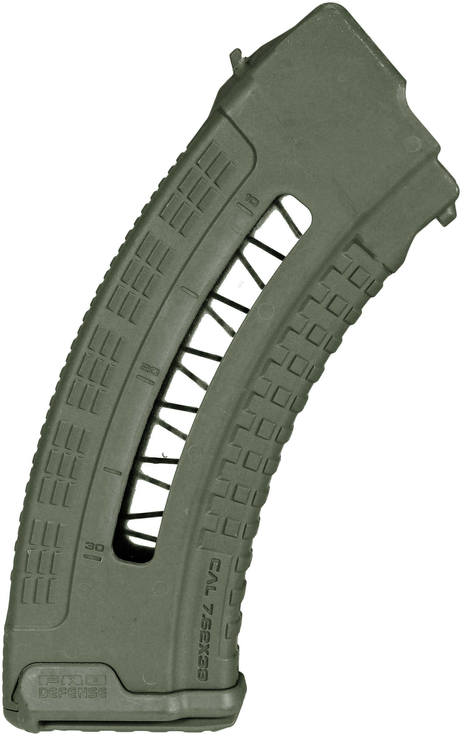 AK47/74 7.62x39mm Magazine 30 Rounds, Olive Drab Green