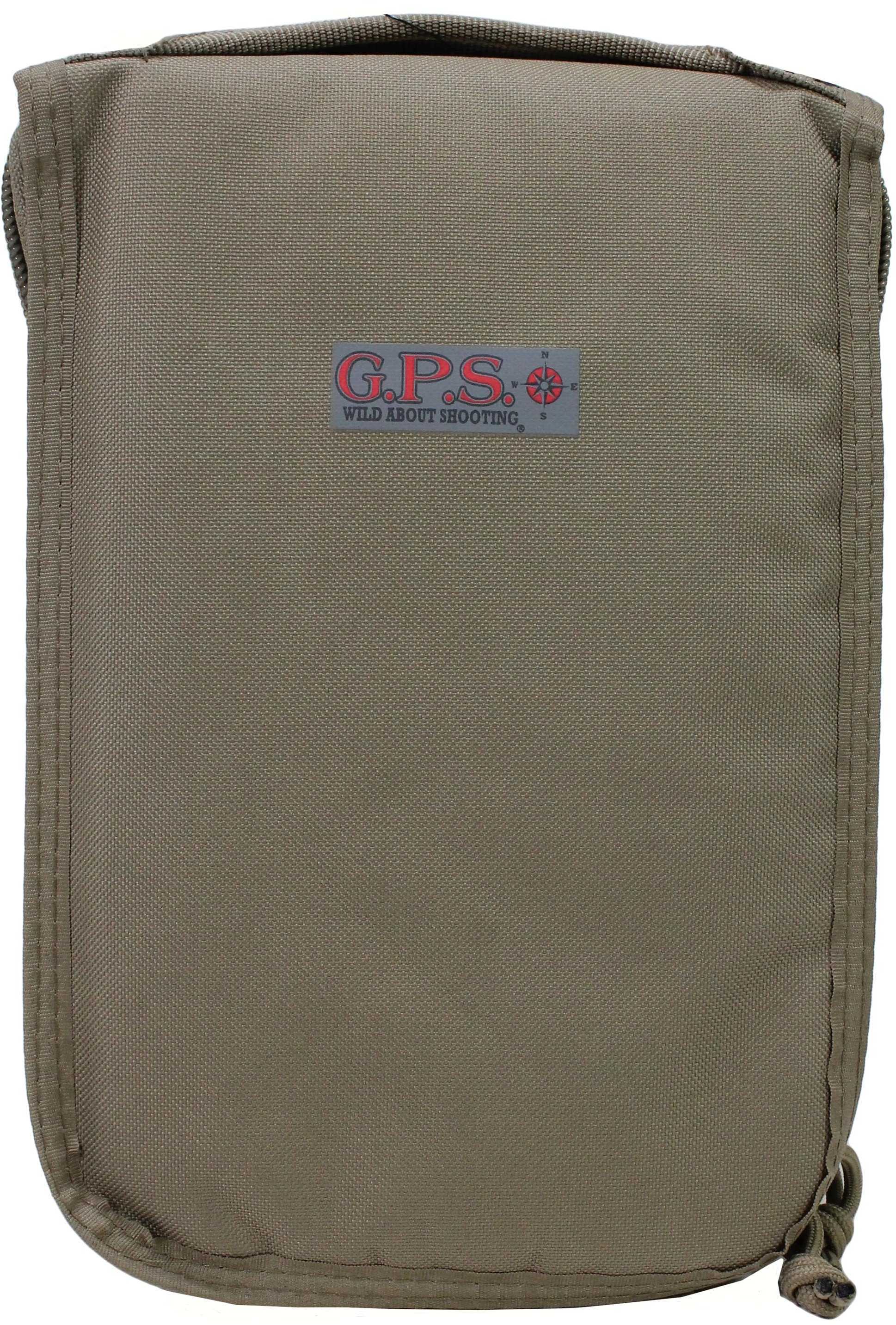 GPS Tactical Pistol Case Fits Range Backpack Tan