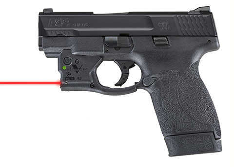 Reactor 5 Gen II Red Laser Smith & SWesson M&P Shield .45 with ECR Instant On Holster, Blac