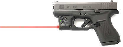 Reactor 5 Gen II Red Laser for Glock 42 with ECR Instant On Holster, Black