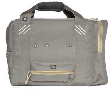 G Outdoors Range Bag with Foam Cradle, Medium/Large, 4 Handguns, Black