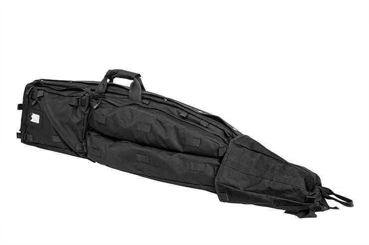 NCSTAR Drag Bag 45" Rifle Case Nylon Black Includes Backpack Shoulder Straps CVDB2912B
