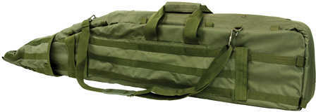 NCSTAR Drag Bag 45" Rifle Case Nylon Green Includes Backpack Shoulder Straps CVDB2912G