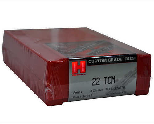 Hornady Custom Grade New Dimension 2 Die Set, .22 TCM Md: 546215