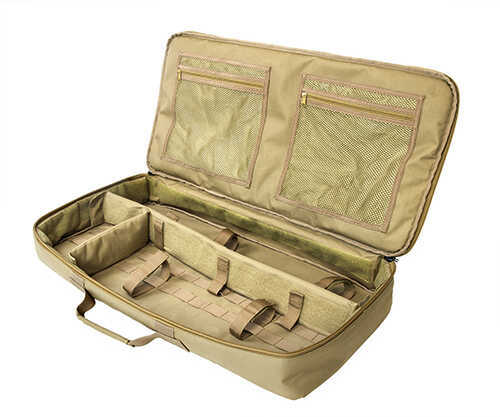 NCSTAR Discreet Carbine Case Nylon Tan Fits 16" Barreled AR Platform Rifles Includes Shoulder Strap CV3DIS2947T-26