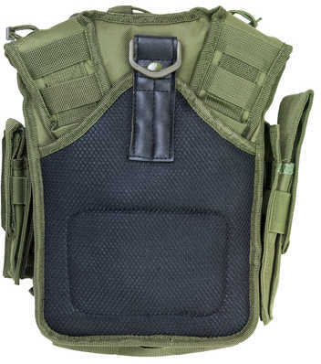 NCSTAR First Responder Utility Bag Nylon Green MOLLE / PALS Webbing Rear Concealed Carry Pocket Shoulder Strap CVFRB2918