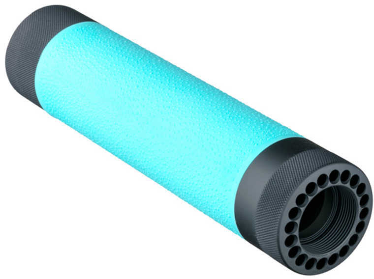 Hogue AR-15/M-16 Free Float Forend Mid Length with Aqua Rubber Gripping, Area