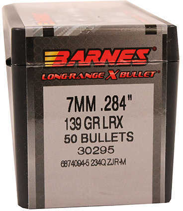 Barnes 7mm (284 Diameter) LRX Long-Range Hunting Bullets 139gr Boat Tail Per 50 Md: 30295