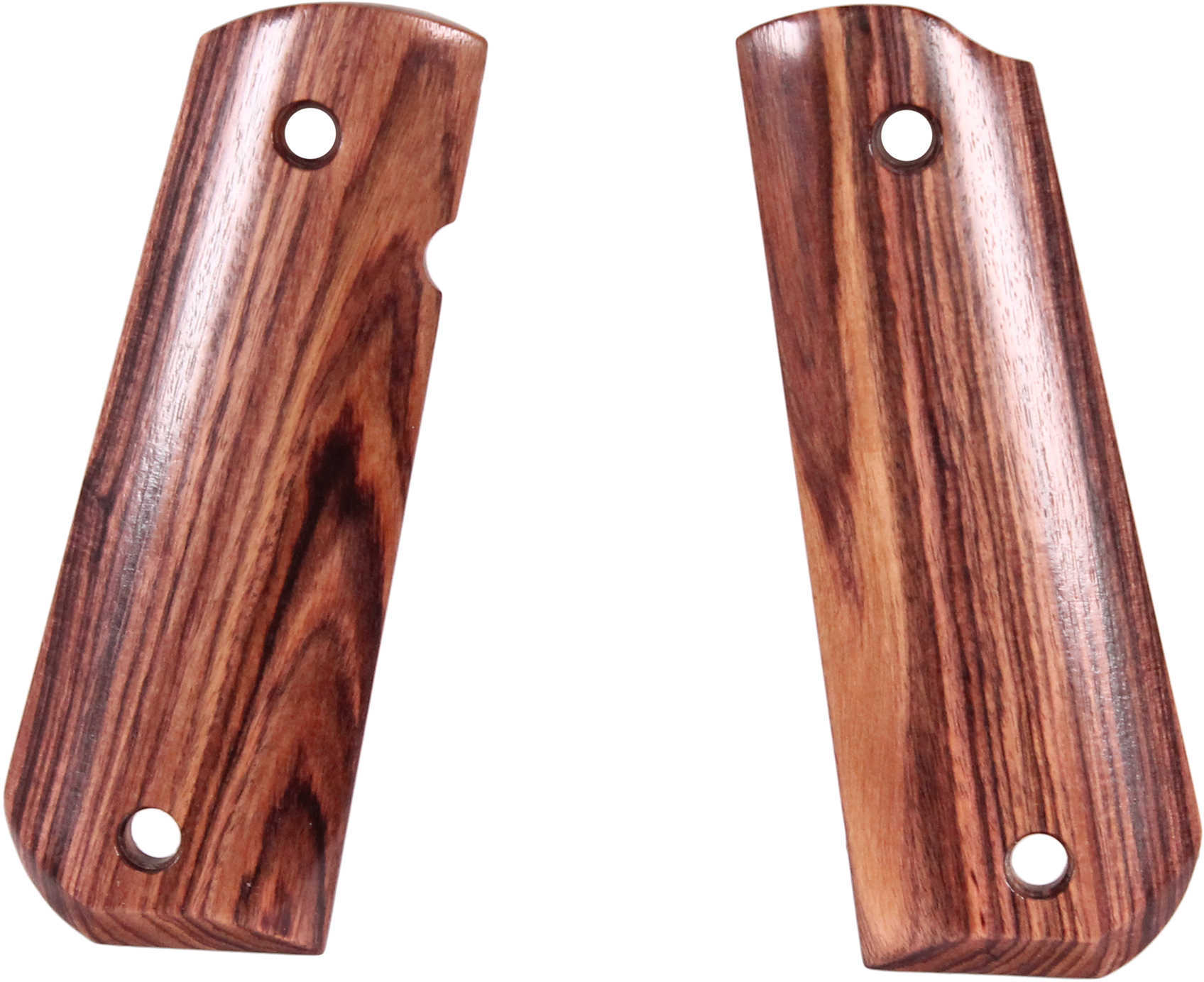 Hogue 1911 Government Grips Bobtail, Ambidextrous Safety Cut, Smooth, Kingwood
