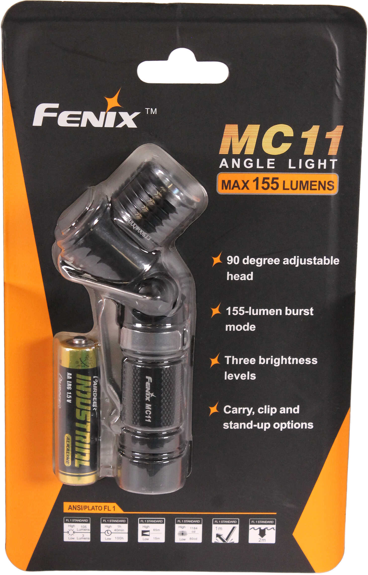 Fenix Lights 155 Lumen Mc Series Black Md: Mc11G2