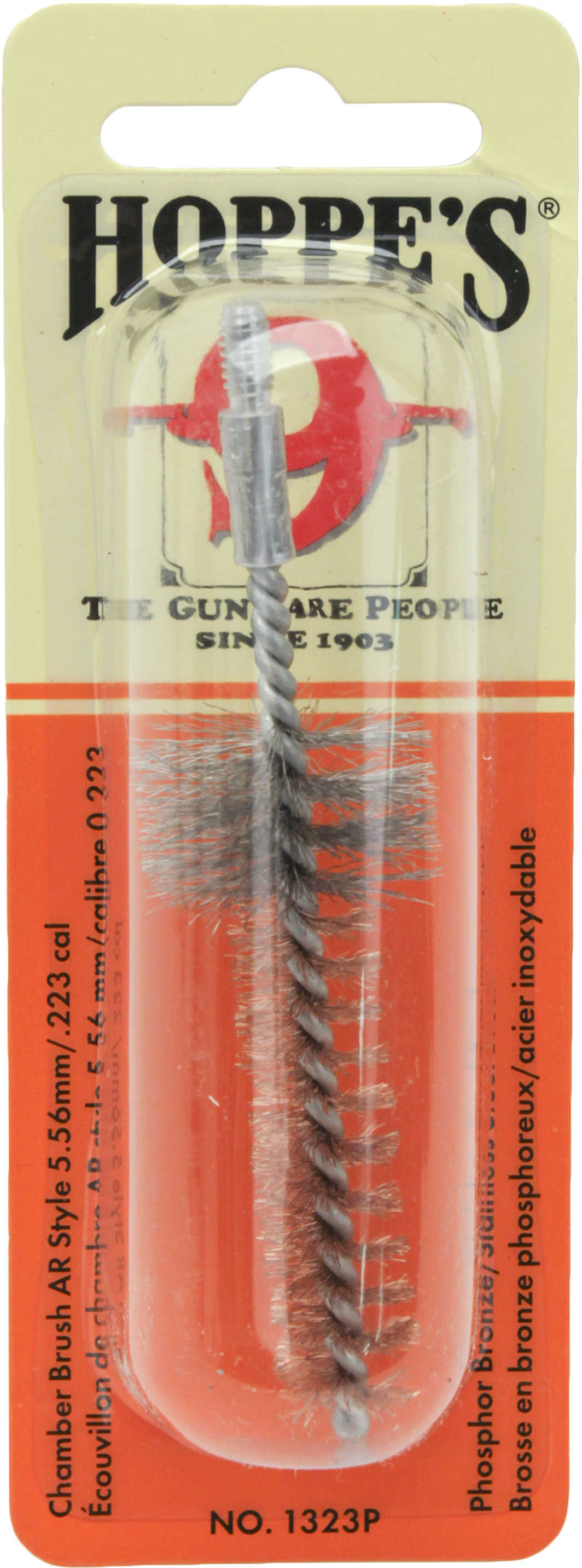 Hoppes Bronze Rifle Chamber Brush AR5.56MM/.223-img-1