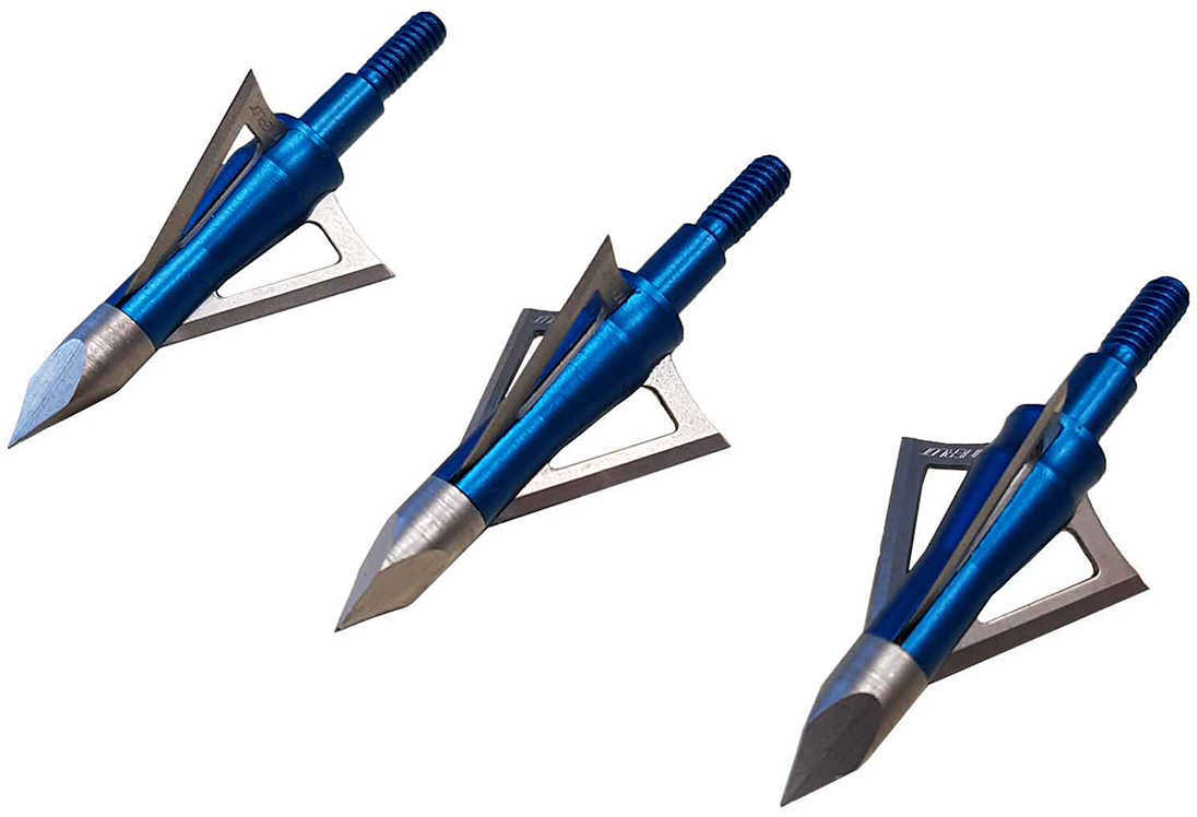 Excalibur Crossbow 100 Grains 1/16" Cut 3 Blade Boltcutter Stainless Broadhead Package of